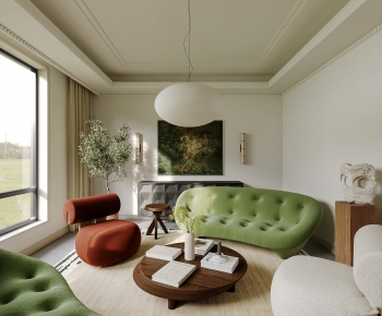 French Style A Living Room-ID:539105896