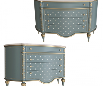French Style Decorative Cabinet-ID:689832931