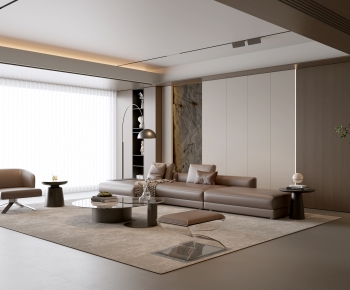 Modern A Living Room-ID:554315099