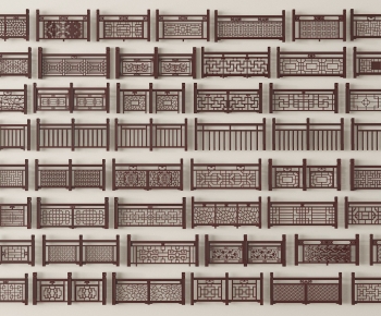 New Chinese Style Guardrail-ID:633445986