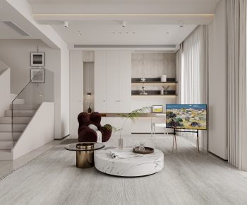 Modern A Living Room-ID:577800042