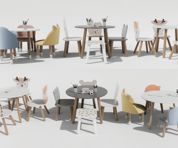 Modern Children's Table/chair-ID:410377986