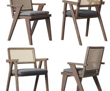 Wabi-sabi Style Dining Chair-ID:671705013