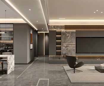 Modern A Living Room-ID:353260051