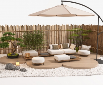 New Chinese Style Courtyard/landscape-ID:737488991