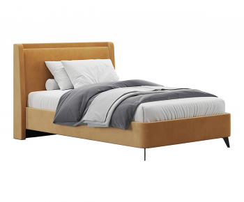 Modern Single Bed-ID:417191981