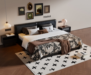 French Style Double Bed-ID:285841948