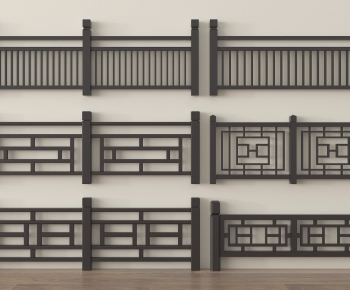 New Chinese Style Guardrail-ID:833511115