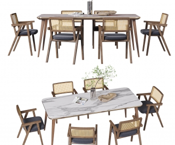 Modern Dining Table And Chairs-ID:946677927