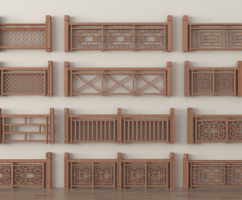 New Chinese Style Guardrail-ID:422360902