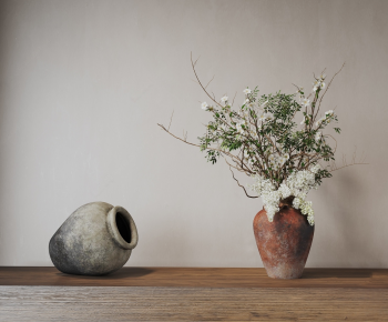 Wabi-sabi Style Flower Arrangement-ID:912962919
