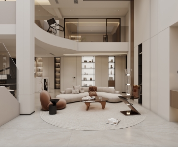 Modern A Living Room-ID:866461996