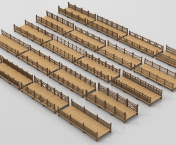 New Chinese Style Bridge-ID:799664023