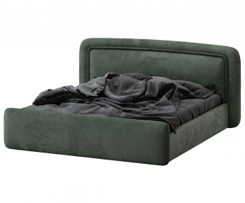 Modern Double Bed-ID:692679888