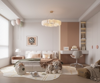 Modern Girl's Room Daughter's Room-ID:697376973