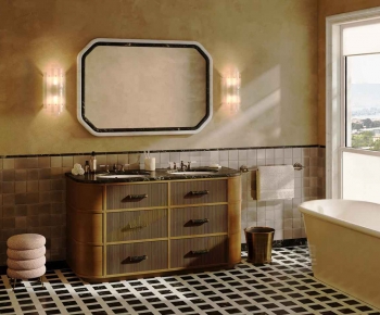 Modern Bathroom Cabinet-ID:763487105