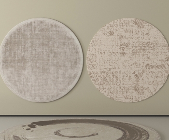 Modern Circular Carpet-ID:761913061