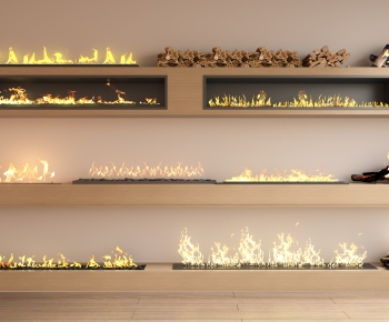 Modern Electronic Fireplace-ID:736828096