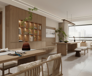 New Chinese Style Study Space-ID:894289024