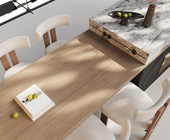 Modern Dining Table And Chairs-ID:272540096
