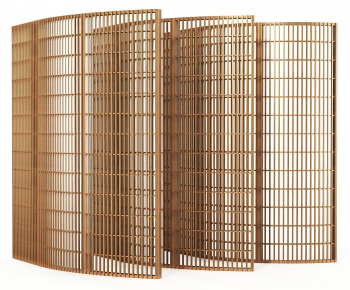 Modern Wooden Screen Partition-ID:969299088