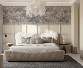 Modern Double Bed-ID:996768954