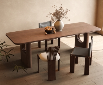 Modern Dining Table And Chairs-ID:632606039