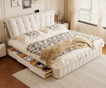French Style Double Bed-ID:734179037
