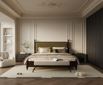 French Style Bedroom-ID:981302986