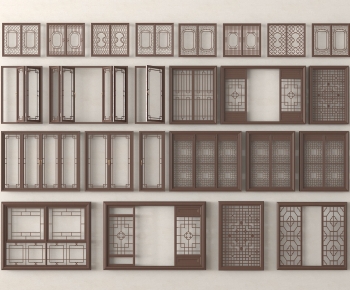 New Chinese Style Window-ID:136132964