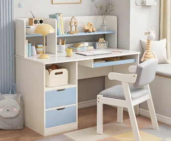 Modern Computer Desk And Chair-ID:919994128