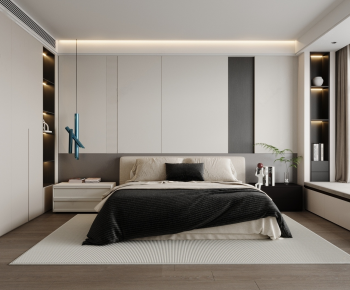 Modern Bedroom-ID:500436077