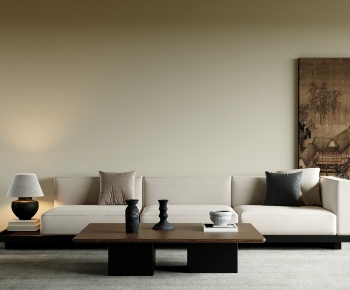 Modern Three-seat Sofa-ID:534569032