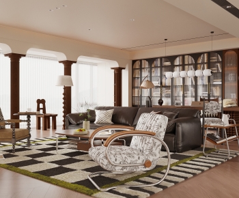 French Style A Living Room-ID:942636019