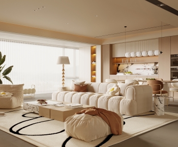 Modern A Living Room-ID:916335114