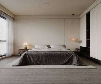 Wabi-sabi Style Bedroom-ID:625263931