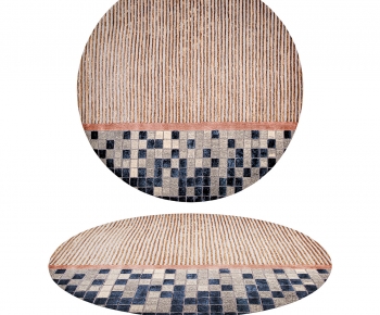 Modern Circular Carpet-ID:171247015