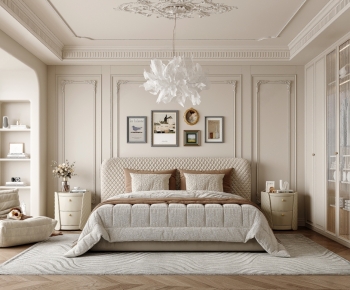 French Style Bedroom-ID:701498034