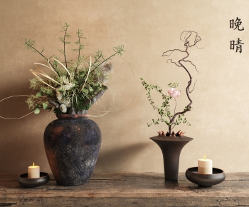 Wabi-sabi Style Flower Arrangement-ID:713265909