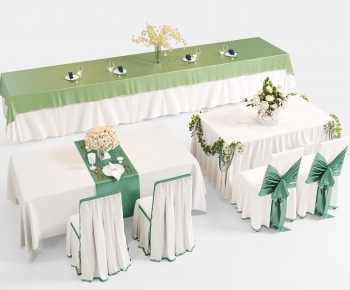 Modern Dining Table And Chairs-ID:998342994