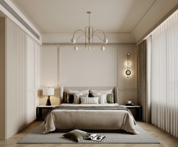 French Style Bedroom-ID:421950859