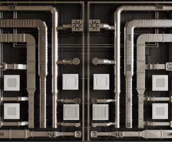 Modern Suspended Ceiling-ID:265624056