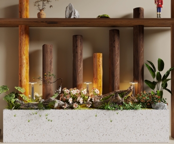 Wabi-sabi Style Plant Landscaping-ID:888664019