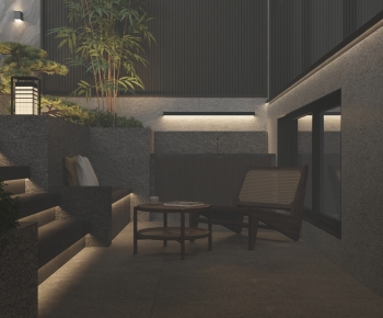 New Chinese Style Courtyard/landscape-ID:947626115