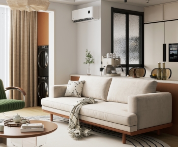 Nordic Style A Sofa For Two-ID:832474952