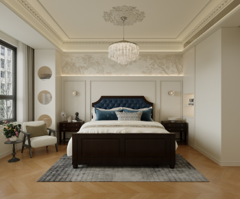 American Style Bedroom-ID:193516972