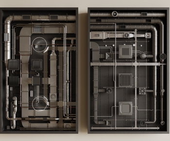 Modern Suspended Ceiling-ID:946252118