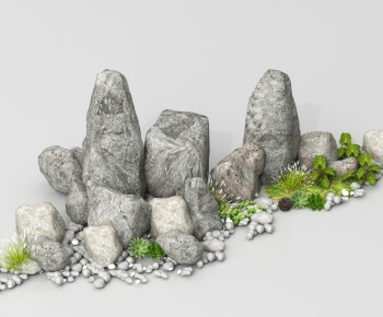New Chinese Style Rockery Waterscape-ID:440485951