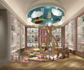 Modern Clothing Store-ID:515570652