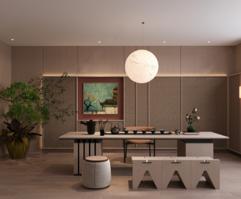 New Chinese Style Tea House-ID:223368881